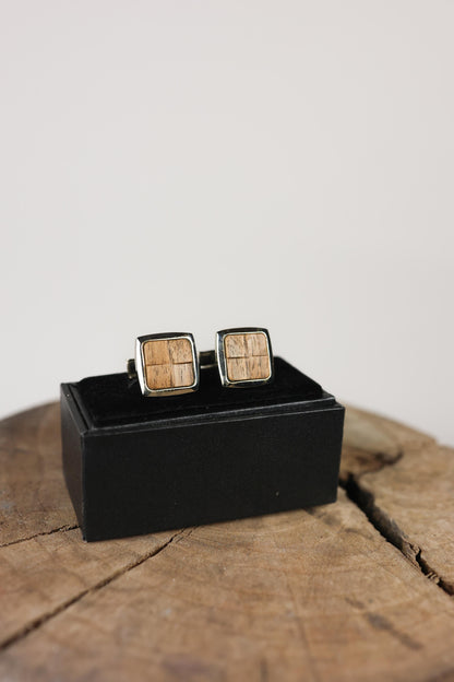 Cufflinks Walnut (pat.III)