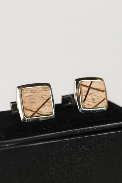 Cufflinks Walnut (pat. I)