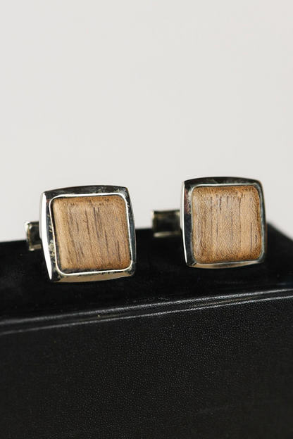 Cufflinks Walnut