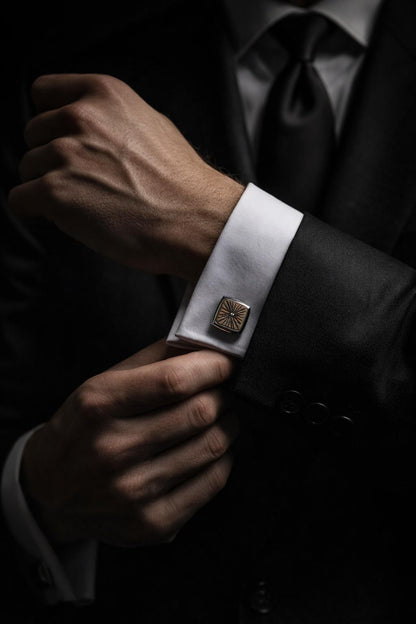 Cufflinks Walnut (pat.IV)
